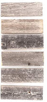 Barnwood Decor of OKC | Barnwood Craft Wood para proyectos de bricolaje [100% auténtica madera regenerada] Tablones de madera rústica para manualidades, proyectos y decoración (6 tablones – 12 pulgadas) - Arteztik
