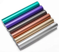 Paquete de hojas de vinilo adhesivas, 12.0 x 12.0 in, ultra mate, paquete de vinilo autoadhesivo permanente en 6 colores para Cricut y Cameo (con 1 papel de transferencia) - Arteztik
