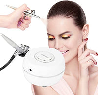 Kit de aerógrafo, Fy-Light multipropósito de alimentación por gravedad de una sola acción con mini compresor de aire portátil para maquillaje, aficiones, manualidades, decoración de tartas, tatuaje - Arteztik
