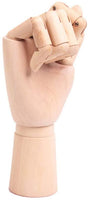 Maniquí de madera flexible modelo de maniquí de madera movible para artistas, decoración de casa, oficina, escritorio (2 unidades) (5.5 pulgadas) - Arteztik
