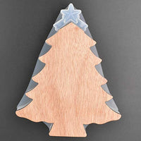 1 molde de resina epoxi con forma de árbol de Navidad pequeño para manualidades, hecho a mano, molde de silicona, tamaño 2.0 x 2.4 in - Arteztik
