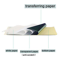Romlon Tattoo Transfer Paper 15Pcs Tattoo Stencil Paper A4 Size with 4 layers Tattoo Tracing Paper Tattoo Copy Paper Thermal Stencil Paper for Tattoo Transfer Stencil Machine Tattoo Papers - Arteztik
