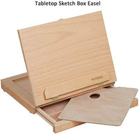 Juego de pintura acrílica MEEDEN de 48 piezas, kit de pintura de lujo con caballete de madera de haya, pinturas acrílicas de 24 x 0.4 fl oz, 12 pinceles acrílicos y suministros de arte adicionales para artistas, principiantes y adolescentes - Arteztik
