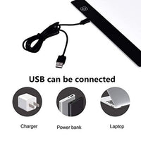 "Cheffort" - Tablero de luz LED A4 con brillo regulable para tabletas, con USB, ultradelgado, almohadilla de luz para pintura de diamantes, arte y manualidades, tatuaje para artistas, dibujos, dibujos, animación - Arteztik
