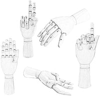 Modelo de mano Yookat de maniquí para artes, perfecta para dibujar, hacer bocetos, etc - Arteztik
