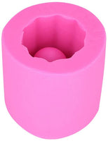 Molde de silicona para macetas de bricolaje, plantas suculentas, macetas de hormigón, jarrón moldes para velas - Arteztik
