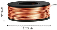 Alambre de aluminio de 75 pies | Oro de 0.039 in de alambre de cuentas de metal a granel para la fabricación de joyas y manualidades - Arteztik
