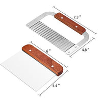ZYTJ - Kit de moldes de jabón de silicona de 1.20 kg, molde rectangular flexible, viene con caja de madera, rascador ondulado y recto de acero inoxidable - Arteztik
