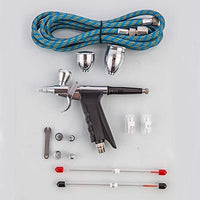 SP166 - Pistola de control de pintura de aire profesional para maquillaje cosmético (SP166AK Airbrush) - Arteztik
