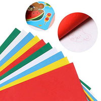 Lainrrew 10 unidades de papel de transferencia Coloful, papel de calco reutilizable, papel de transferencia de carbono y agua, con 2 unidades de lápiz para grabado en relieve para tallar dibujo, pintura de punto de cruz - Arteztik

