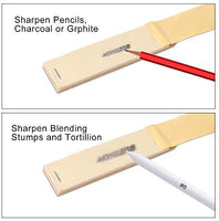 Mukum - 25 herramientas de dibujo para mezclar muñones y tortilones con bocetos de papel de lija, sacapuntas, herramienta de extensión de lápiz para dibujar - Arteztik

