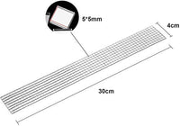 SATINIOR - Mini cristal cuadrado autoadhesivo, para manualidades, accesorios de bricolaje, espejos, mosaicos (0.197 x 0.197 in, 1200 unidades) - Arteztik
