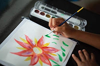 UCreate Papel de acuarela, blanco, paquete, 90lb., 9" x 12", 50 hojas - Arteztik
