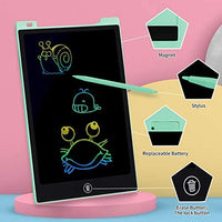TEKFUN Girls Gifts Toys for 2-6 Year Old Girls, LCD Writing Tablet Toddler Doodle Board, 11inch Colorful Drawing Tablet Writing Pad, Educational and Learning Toy Birthday Gift (Pink) - Arteztik

