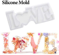 Thanksky - Moldes de resina de cristal, diseño único con letras de cristal, para decoración de interiores, decoración del hogar, arte de pared, para colgar en la pared (mezcla) - Arteztik
