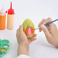 Juego de 50 pinceles de pintura, mango de plástico corto, cepillos de pelo de nailon para pintura acrílica, acuarela, arte, para niño, artista, estudiante, principiante, Mix(25plana +25round#1) - Arteztik

