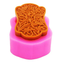 longzang S522 Flores Craft Jabón Molde de silicona 3d Handmade Craft Molde - Arteztik
