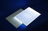 Tamaño A4, caja de luz led de seguimiento, portable, ultradelgada, 7500K, luz blanca led, luz de seguimiento con 3 niveles de brillo para artistas, dibujo, bosquejos, animación. - Arteztik
