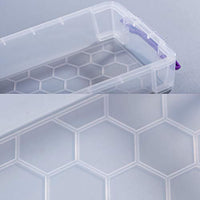 4-Pack Extra Large Capacity Pencil Box, Clear Plastic Multipurpose Utility Box, Office Supplies Storage Organizer Box for Pens Brush Painting Pencils College Student Kids School Art Supplies - Arteztik
