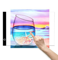 Tablero de luz LED A4 para dibujar, ideal para trazar, ultradelgado, portátil, para artistas, dibujar, dibujar, animación y pintura de diamantes 5D - Arteztik
