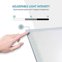 Bloc de luz LED de Craftymint, tableta de seguimiento de luz ultradelgada de 19 pulgadas, caja de luz USB portátil para pintura de diamantes y pizarra de dibujo ligera, accesorios de dibujo y regalos para artistas - Arteztik
