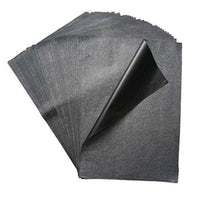 Papel de transferencia de carbono para carpintería, 100 unidades, color negro, para madera, papel, lienzo y otras superficies de arte - Arteztik
