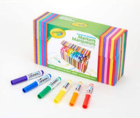Crayola Pip Squeaks Set de marcadores, mini marcadores lavables, 64 unidades, regalo para niños - Arteztik
