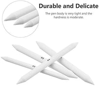 12 x Papel duradero blending stump tortillon Sketch Art Dibujo Plumas - Arteztik
