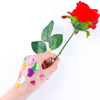 resinta 50 hojas Corazón de purpurina pegatinas día de San Valentín Amor calcomanía decorativo para scrapbooking o Embellishment - Arteztik
