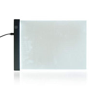 "Cheffort" - Tablero de luz LED A4 con brillo regulable para tabletas, con USB, ultradelgado, almohadilla de luz para pintura de diamantes, arte y manualidades, tatuaje para artistas, dibujos, dibujos, animación - Arteztik
