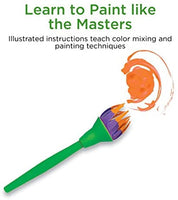 Faber-Castell - Juego de pintura texturizada para niños (12 piezas, 5 pinceles de pintura Tempera y pinceles de textura) - Arteztik
