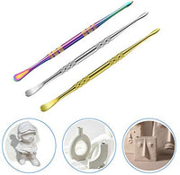 Terberl - Juego de 6 herramientas de tallado de cera, acero inoxidable, herramienta de tallado de cera, herramienta de tallado para manos, 4.7 in (plata) - Arteztik
