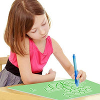 Light Drawing Board for Kids, A4 Light Drawing Pad Draw with Light, Magic Pad Light up Drawing Pad for Kids w/Magic Pens, Painting Writing Board Educational Toys for Kids Toddlers Boys Girls (A4) - Arteztik
