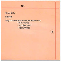 Piel curtida vegetal para herramientas de cuero alTERNATIVE - 10" x 12" - 8/9oz -" Full Grain" - Veg Bronceado cuero vacuno FoMaking Holsters Cuchillo Vainas Posavasos. Fácil de incrustar Sello y herramienta... - Arteztik
