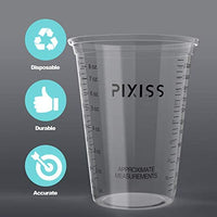 Increíble resina fundida transparente 32 onzas (2 paquetes), 40 tazas de mezcla desechables, paquete de resina de fundición de palillos de mezcla Pixiss - Arteztik
