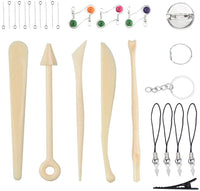 Kit de arcilla de polímero, 36 arcillas de modelado de colores perfectos, arcilla de modelado de proceso de bricolaje, viene con kit de herramientas y kit de accesorios, antiadherente, no tóxico, ideal para manualidades para niños. - Arteztik
