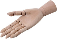 Durable 8" de madera "Jointed Prácticas Modelo maniquí mano derecha, para ART dibujo - Arteztik
