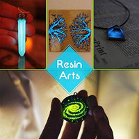 Polvo de pigmento que brilla en la oscuridad – Pigmento luminoso de resina epoxi en polvo para bricolaje Slime Kit – Seguro para la piel de larga duración, tinte de color que brilla por sí mismo para pintura acrílica, arte de uñas, pintura, manualidades – - Arteztik

