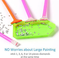 Herramientas de pintura de diamante INFELING 20 piezas 5D kits de accesorios de pintura de diamante con 28 ranuras caja de bordado de diamante para bricolaje arte arte arte arte arte arte arte - Arteztik
