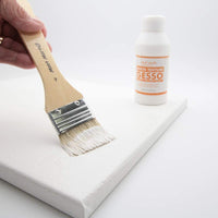Mont Marte Premium Gesso textura blanca 8.45 oz (8.5 fl oz), adecuado para pintura acrílica, pintura al óleo, lápices de colores, pasteles, grafito y carbón - Arteztik
