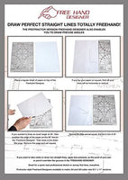 Freehand Designer Metric – 'Por favor nota: estas son versiones de tamaño métrico A4 con marcas de centímetros. - Arteztik
