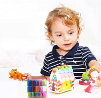 Szsrcywd 36 piezas Coloridos Niños Modelado Suave Arcilla Aire Seca Juguete Estudio 36 Color Brillante No Tóxico Modelado Arcilla Creativa DIY Artesanía - Arteztik
