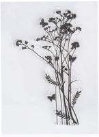 4 sellos transparentes de diente de león, flores de lavanda, hojas de goma, sello transparente, álbum de recortes, álbum de fotos, decoración para hacer tarjetas - Arteztik
