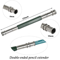 WOWOSS - 21 piezas de accesorios para dibujo, 16 piezas de mezcla, 2 sacapuntas de papel de lija, 1 herramienta de extensión de lápiz, 2 gomas de borrar y 1 bolsa de PVC para dibujo de estudiante - Arteztik

