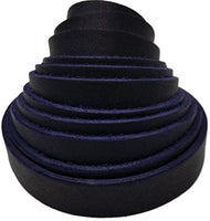 Correas de piel TOFL para artesanías, 4 onzas 1/6" de grosor, 1/2" de ancho y 72" de largo - Arteztik
