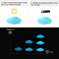 Glow in The Dark Pigment Powder,12 Colors Resin Dye Luminous Powder for Epoxy Resin,Acrylic Paint,Slime,Nails,Halloween Party, Fine Art & DIY Crafts,Non-Toxic,Skin Safe, Long Lasting(0.35oz/Each) - Arteztik

