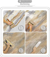 La técnica de Woolie & oficial de acabado de pintura sintética original 100% Piel de Oveja Pad Valor 2-Pack (BLK) - Arteztik
