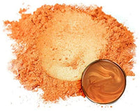 Eye Candy Mica Pigmento en polvo "Shibuya Orange" (1.76 oz) multiusos DIY Artes y Artesanías Aditivo | carpintería, epoxi, resina, bombas de baño naturales, pintura, jabón, esmalte de uñas, bálsamo labial (Shibuya Orange, 50 G) - Arteztik
