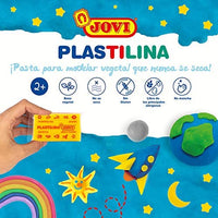 Jovi Plastilina Arcilla de modelado reutilizable y no secado; 5 oz, Rollos de 15 colores, perfecto para proyectos de arte y manualidades - Arteztik
