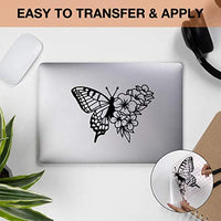 Cinta de transferencia para vinilo - 44.3 x 4.9 ft con rejilla de alineación roja para vinilo adhesivo Cricut Joy y Cricut, Silhouette Cameo papel de transferencia para vinilo para calcomanías, letreros, ventanas, pegatinas - Arteztik
